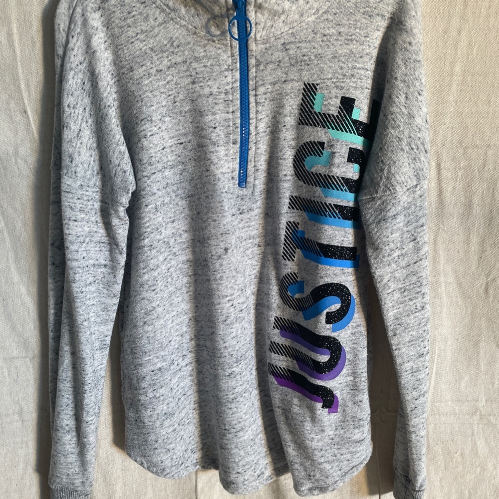 Girls Justice 3/4 zip up.